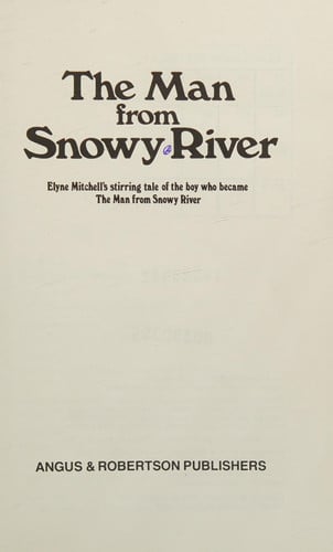the man from snowy river