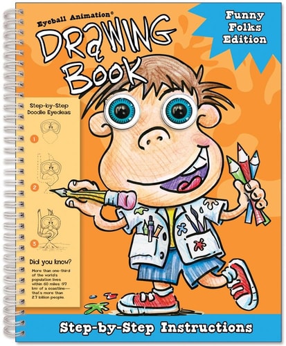 Eyeball Animation Drawing Book Funny Folks Edition