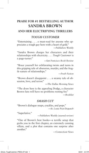 Tough Customer A Novel