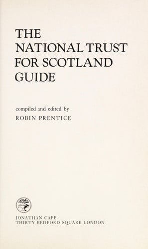 The National Trust and Scotland guide