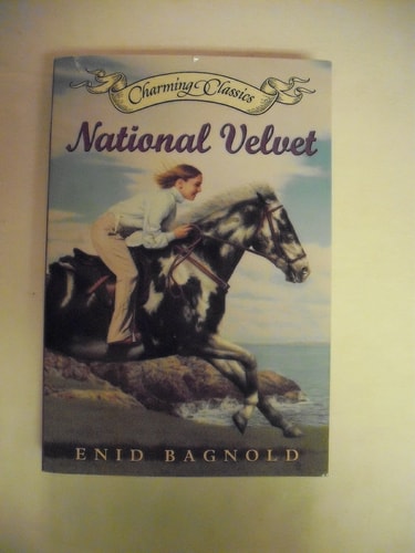 National Velvet Book and Charm