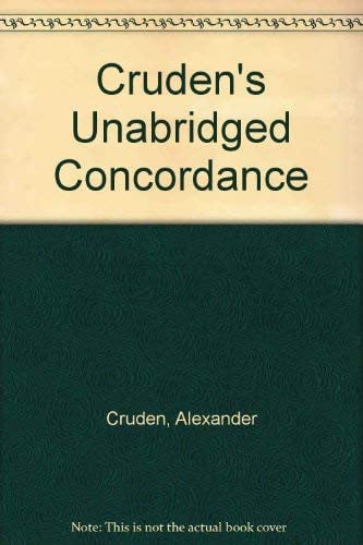 Cruden's Unabridged Concordance