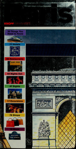 Knopf City Guide: Paris (Knopf Guides)