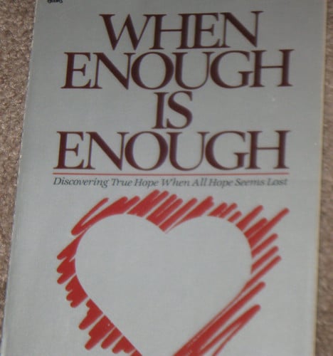 When Enough Is Enough