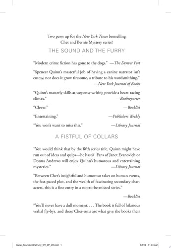 The Sound and the Furry A Chet and Bernie Mystery