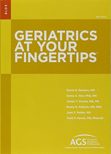 Geriatrics at Your Fingertips 2016