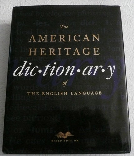 The American Heritage Dictionary of the English Language