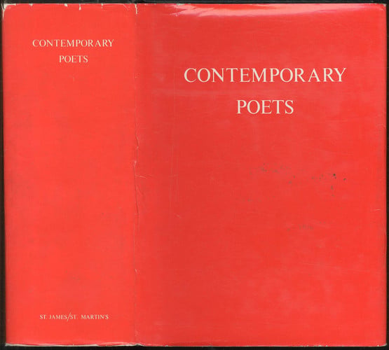 Contemporary poets (Contemporary writers of the English language)