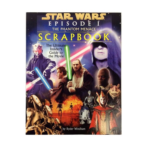 Star Wars Episode 1 : The Phantom Menace Movie Scrapbook