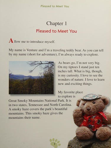 Venture to the Smokies: A Teddy Bear Explores Great Smoky Mountains National Park