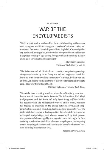 War of the Encyclopaedists: A Novel