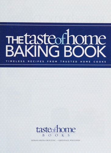 The Tasteofhome Baking Book