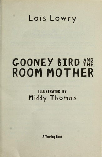 Gooney Bird and the Room Mother