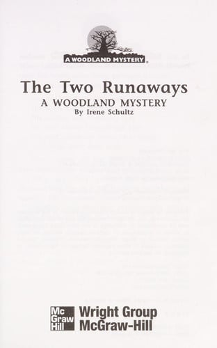 The Two Runaways (Woodland Mysteries)