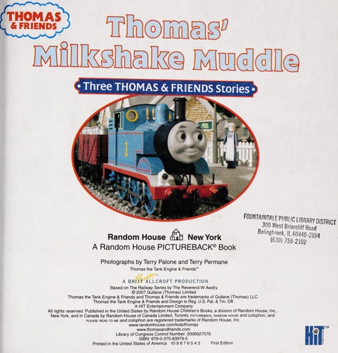 Thomas' Milkshake Muddle
