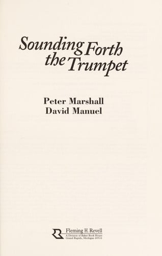Sounding Forth the Trumpet: 1837-1860