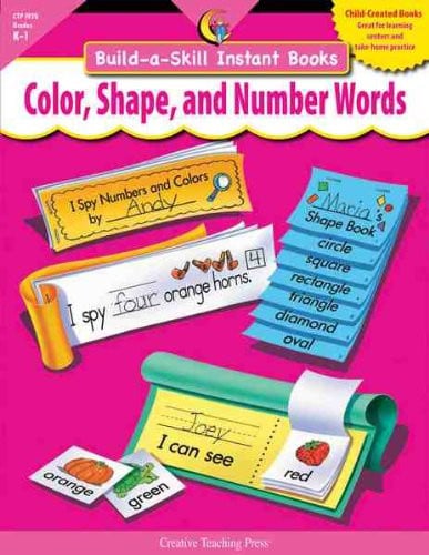 Color, Shape, and Number Words Build A Skill Instant Books (1920)