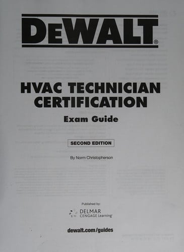 DEWALT HVAC Technician Certification Exam Guide