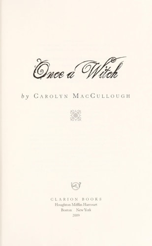 Once a Witch