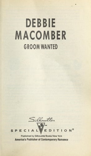 Groom Wanted (From This Day Forward #1) (Silhouette Special Edition, No 831)