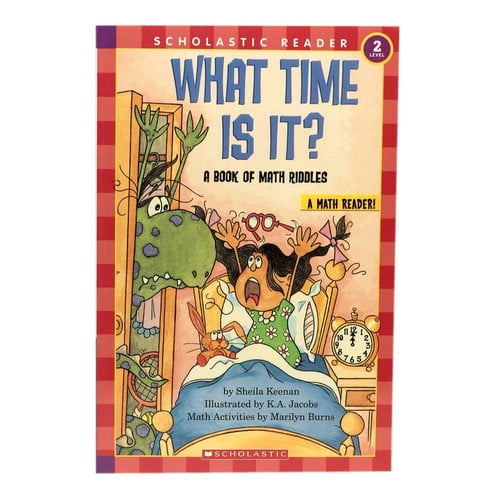 What Time Is It? A Book Of Math Riddles (level 2) (Hello Reader, Math)