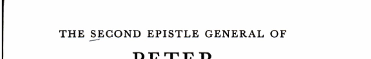 The Second Epistle General of Peter and the General Epistle of Jude An Introduction and Commentary