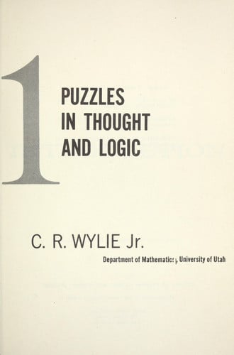 101 Puzzles in Thought and Logic (Dover Recreational Math)
