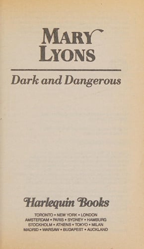 Dark And Dangerous
