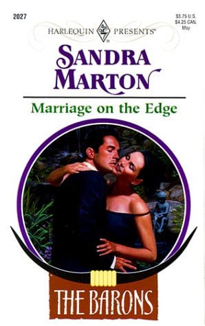 Marriage On The Edge (The Barons)