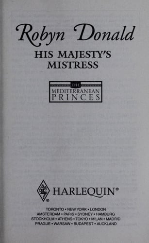 His Majesty's Mistress