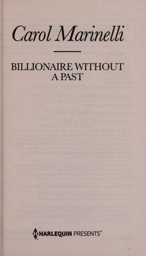 Billionaire Without a Past (Irresistible Russian Tycoons)