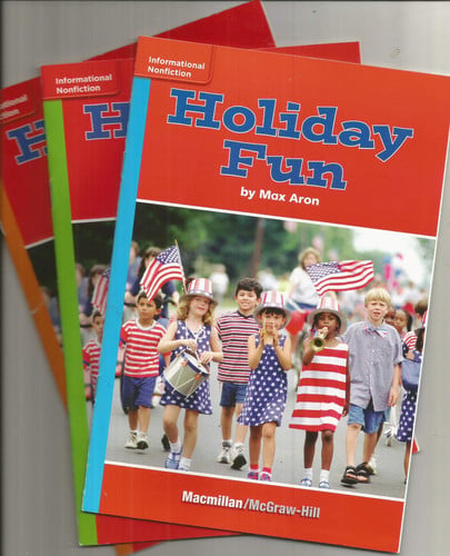 Macmillan McGraw-Hill Reading GR E Benchmark 8 Lexile 180, 1.3 week 5 Holiday Fun