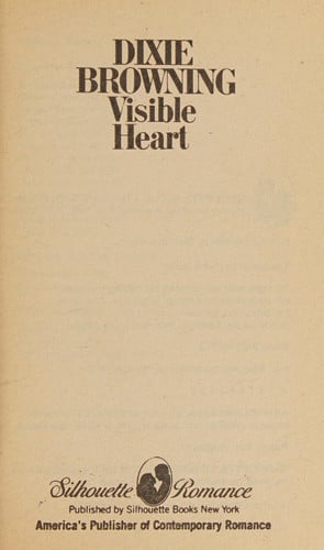 Visible Heart (Silhouette Romances #275)