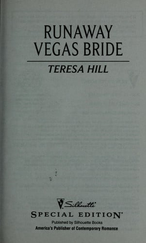Runaway Vegas Bride (Silhouette Special Edition)