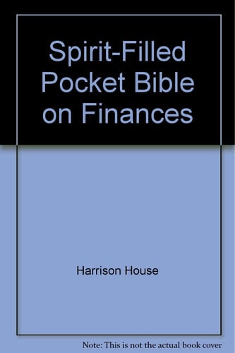 Spirit-Filled Pocket Bible on Finances