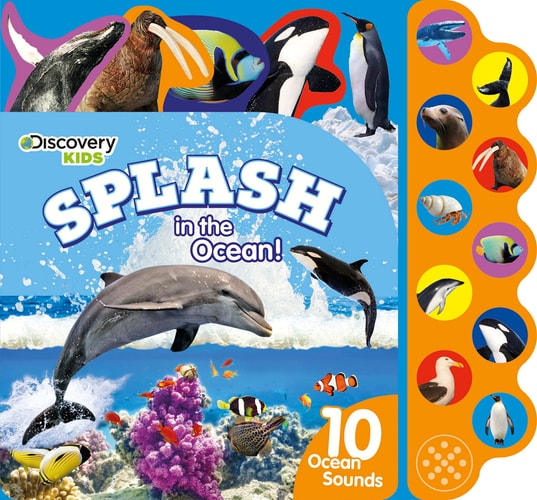 Discovery Splash in the Ocean! 10 Ocean Sounds