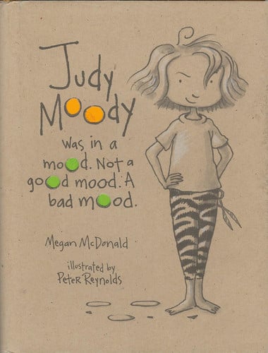 Judy Moody was in a mood. Not a good mood. A bad mood.