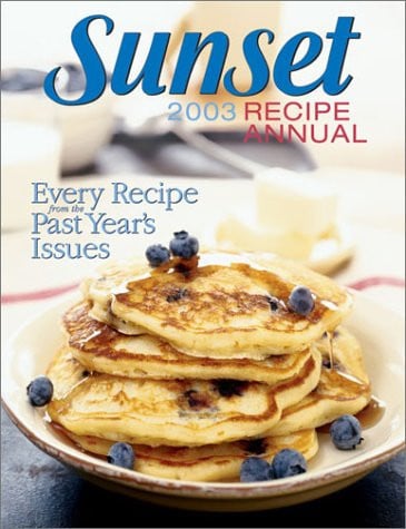 Sunset Recipe Annual 2003