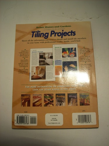 Step-by-Step Tiling Projects ("Better Homes & Gardens": Step by Step)