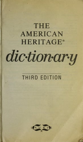 American Heritage Dictionary College