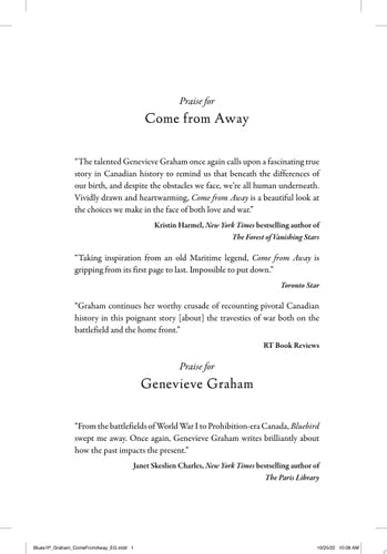 Come from Away A Novel
