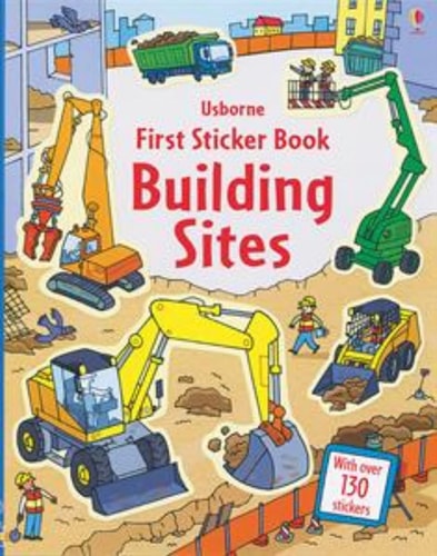 First Sticker Book Building Sites