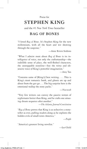 Bag of Bones A Novel