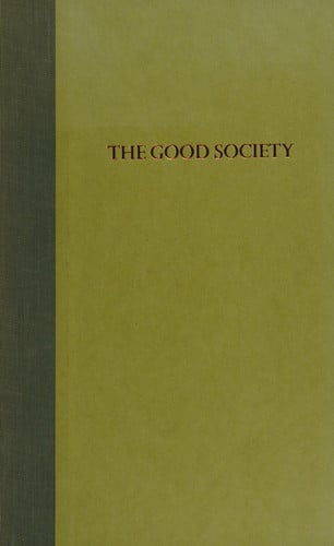 The Good Society
