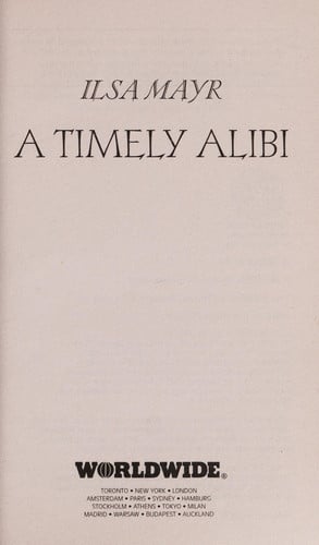 A Timely Alibi