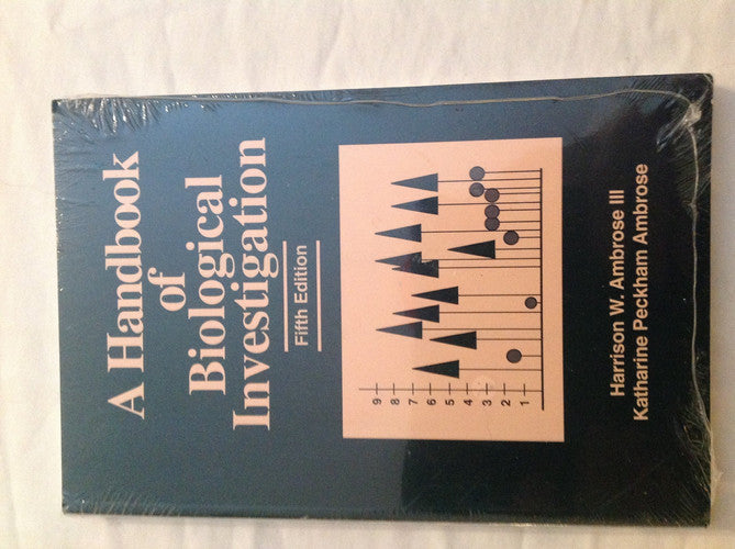 Handbook of Biological Investigation (5th ed.)