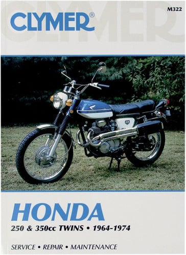 Honda 250 & 350 CC Twins Motorcycle (1964-1974) Service Repair Manual