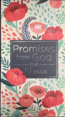 Promises from God for Women in Navy and Pink Softcover Promise Book