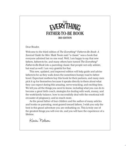 The Everything Father-to-Be Book: A Survival Guide for Men (Everything® Series)