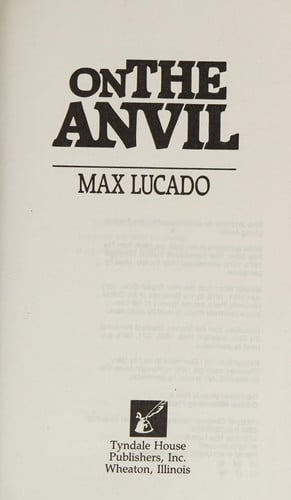 On the Anvil: Thoughts on Being Shaped into God's Image